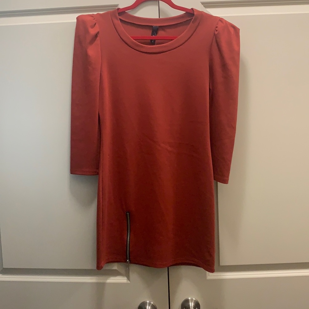 Unworn Estam Rust Dress Size Large